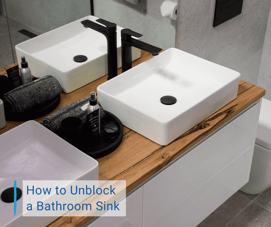 How to unravel a bathroom sink