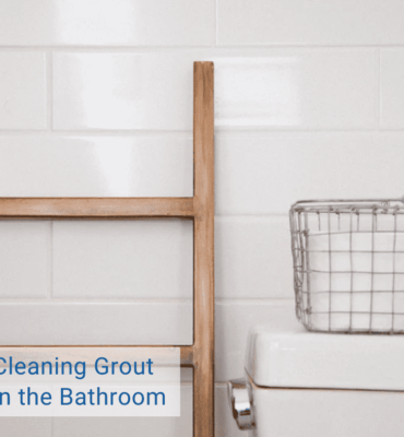 How to clean grout in a bathroom