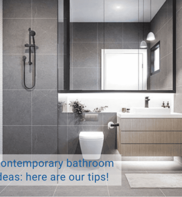 Contemporary bathroom ideas feature image
