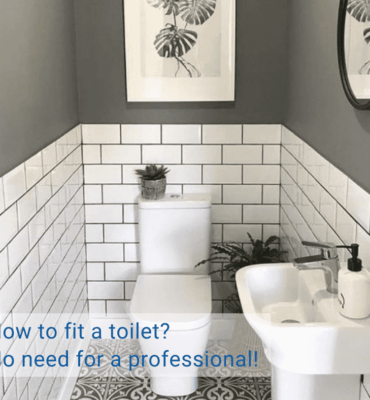 How to fit a toilet