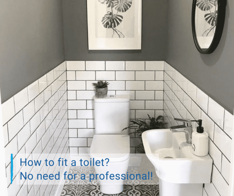 How to fit a toilet