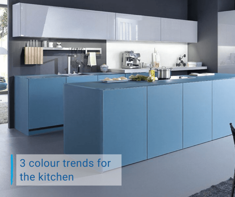 3 colour trends for kitchen