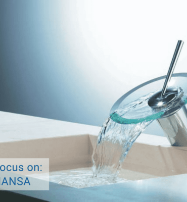 Hansa modern water faucet