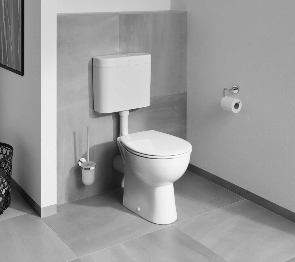 Grohe Bau Ceramic quick release toilet seat with soft close and slim seat