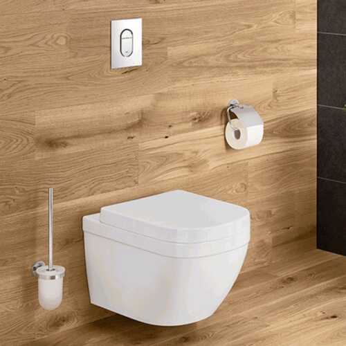 Grohe Euro Ceramic square toilet seat for compact toilets