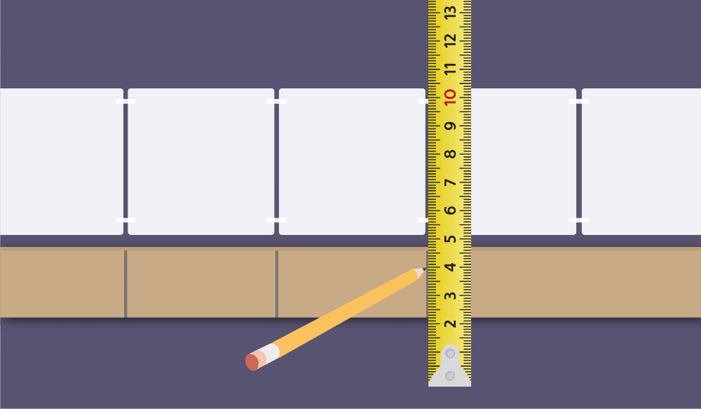 measuring how many tiles you need 