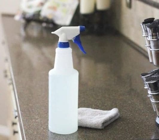 Chemical cleaner on how to unblock a kitchen sink