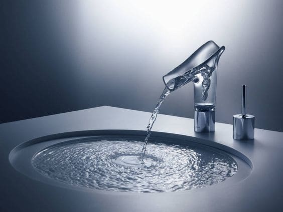 Modern Axor bathroom tap from Hansgrohe