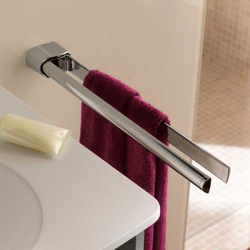 keuco elegance wall mounted towel rail