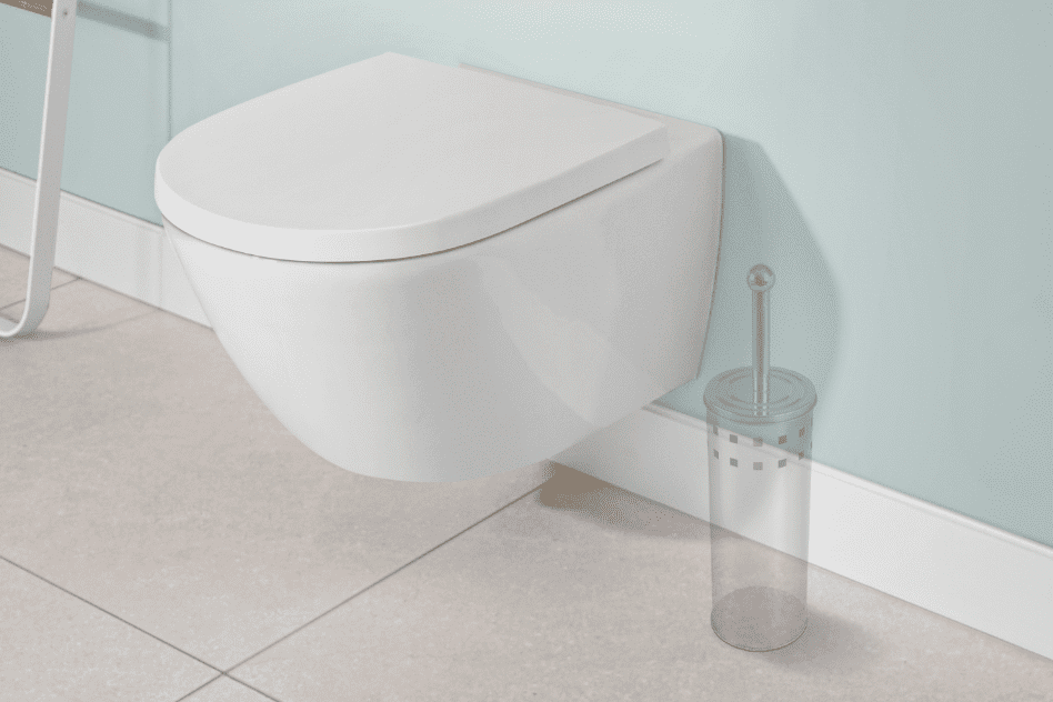 Toilet with twist flush technology