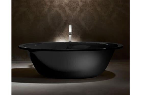 Kaldewei black bathtub