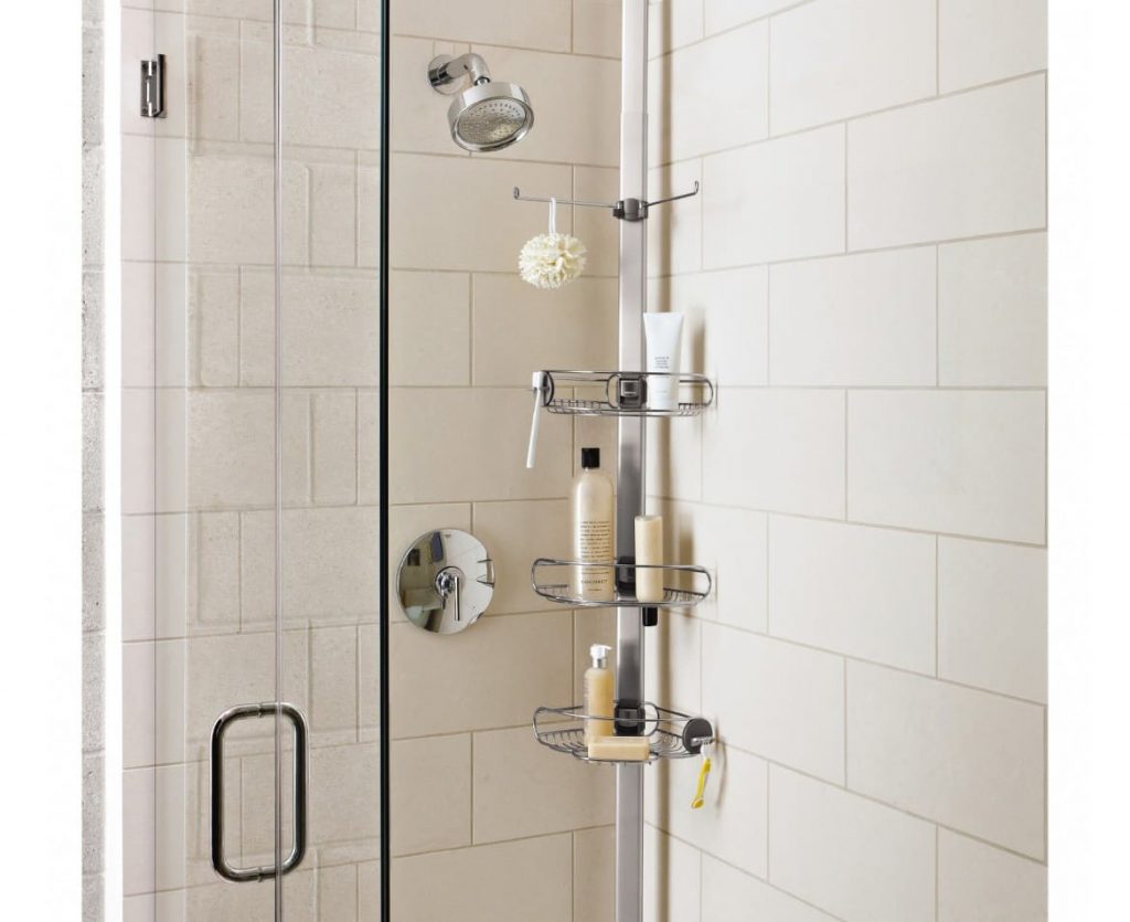 Simple human shower caddy