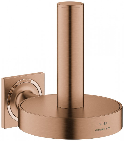 Toilet Roll Holder Grohe Allure for paper stock Brushed Warm Sunset