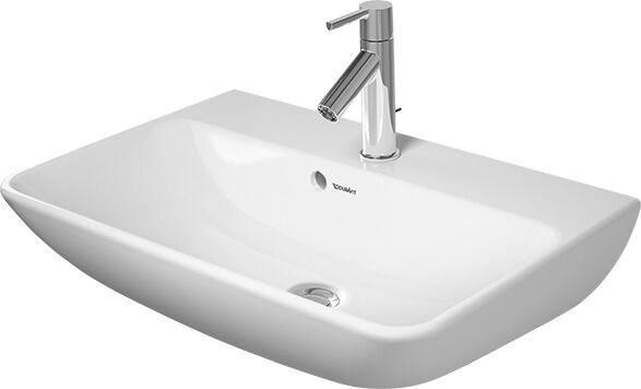 Duravit Compact washbasin Me by Starck White Sanitary Ceramic 600 mm 2343600000