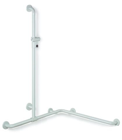 Hewi Bathroom handles Serie 801 with shower rail Active + Signal white 801.35D340 98