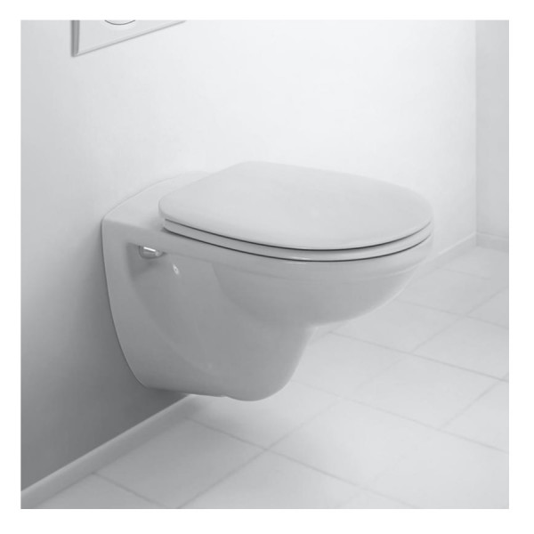 Duravit Wall Hung Toilet D-Code  Basic 184090 HygieneGlaze White