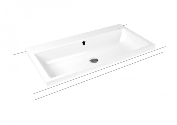 Countertop wash basin Kaldewei , model 3155 with overflow Puro (900506003001)