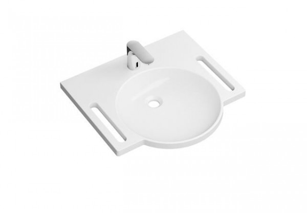 Hewi Cloakroom Round Basin with mixer 600 mm Alpine White 950.19.006