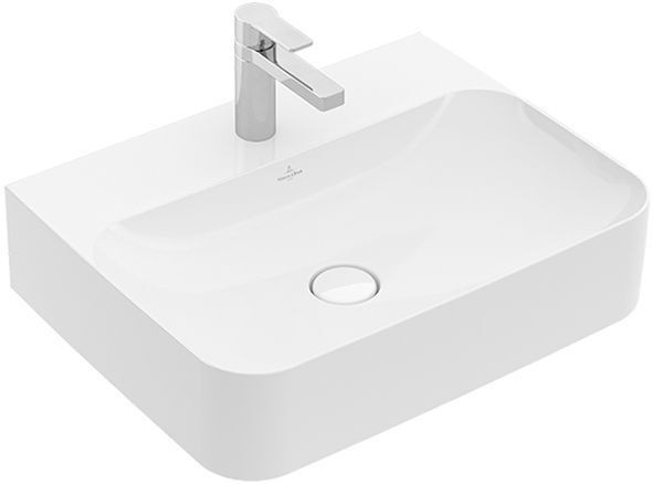 Villeroy and Boch Washbasin with concealed overflow Finion 600x470mm 416864R1