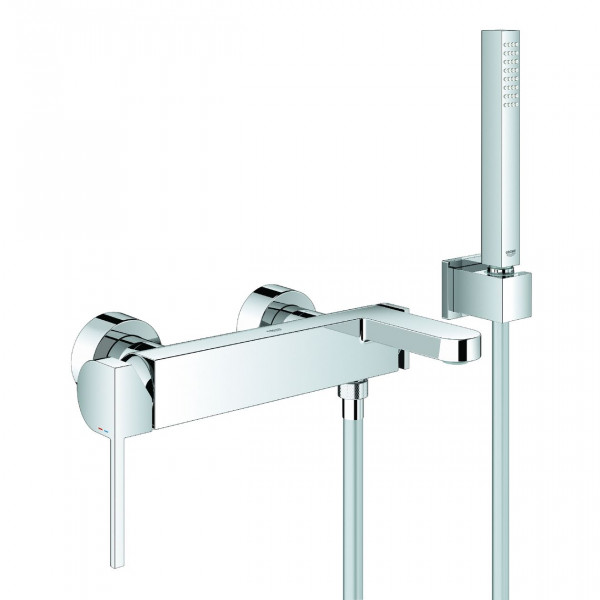 Grohe Wall Mounted Tap Plus With Shower Trim Chrome