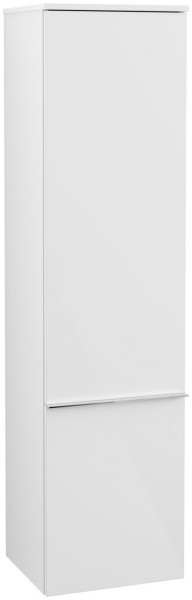Villeroy and Boch Tall Bathroom Cabinet Venticello 404x1546mm (A95111) Glossy White