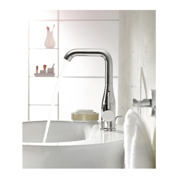 Single Hole Mixer Tap Grohe Essence 193mm Chrome