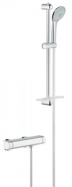 Grohe Grohtherm 2000 Thermostatic Shower tap 1/2" with Shower Set
