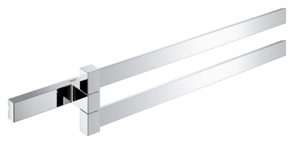 Grohe Wall mounted towel rail Selection Cube Double 40768000
