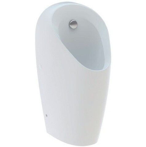 Geberit Urinal Selva White Ceramic with integrated control battery battery power supply 116083001