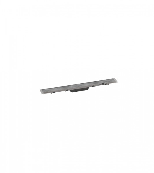 Linear Shower Drain Hansgrohe RainDrain Rock 600mm can be shortened and tiled