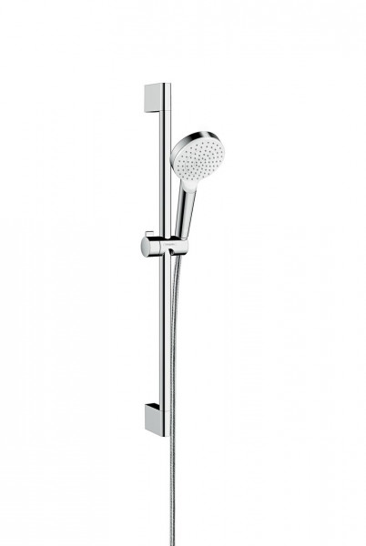 Hansgrohe Shower Set Crometta Shower EcoSmart 0.65 m, white/chrome