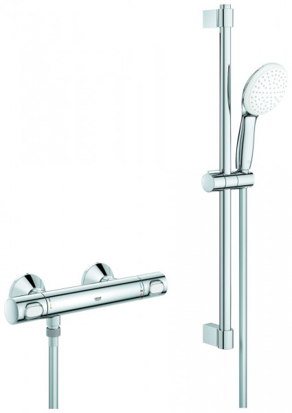 Shower Set Grohe Grohtherm 500 Thermostatic mixer 600mm Chrome 34796001