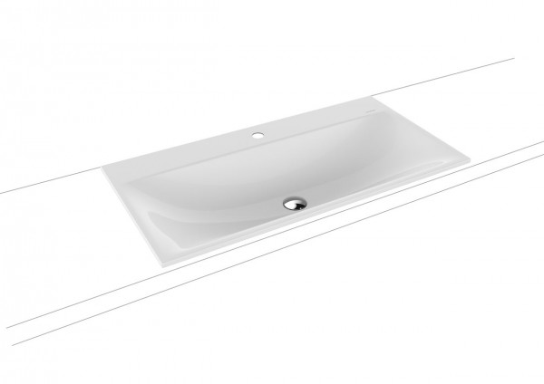 Kaldewei Inset Basin mod. 3038 without overflow, 3 tap holes Silenio