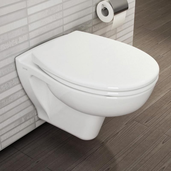 Wall Hung Toilet Set Vitra S20 rimless with soft-closing seat 7741B003-6235