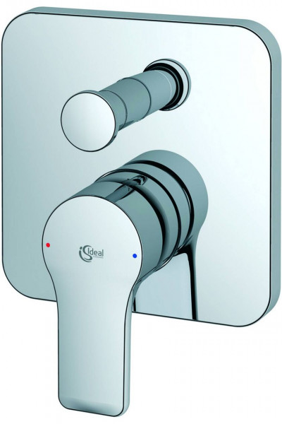 Ideal Standard Bathroom Tap for Concealed Installation Attitude Chrome Bath/Shower tap Set for Concealed Installation A4758