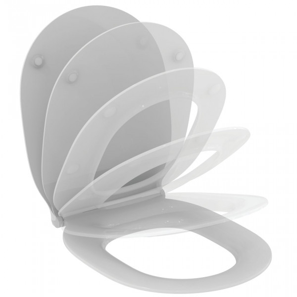 Ideal Standard Soft Close Toilet Seat Connect Air White Plastic E036601