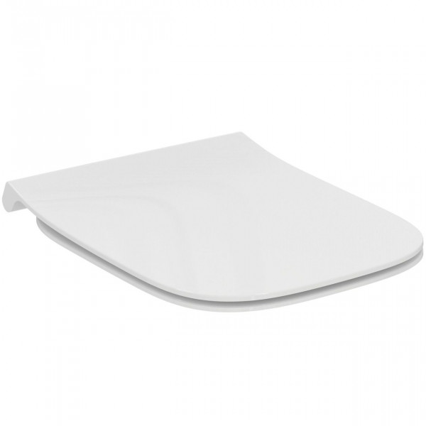 D Shaped Toilet Seat Ideal Standard i.life A slimseat 360x45x450mm White