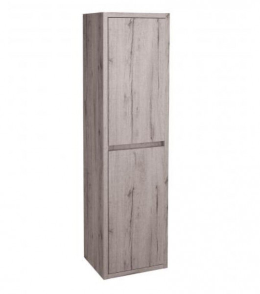 Allibert Tall Bathroom Cabinet SENSE 424x1560x330mm Vintage Oak
