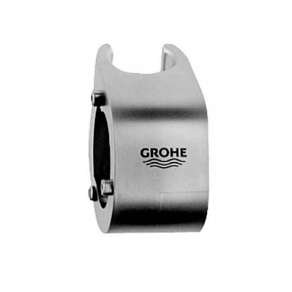 Grohe Shower Head Holder Twin Chrome/Pink