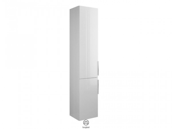 Tall Bathroom Cabinet Burgbad Eqio 2 doors, internal drawer 1760x350mm Customisable HSBA035-PN258