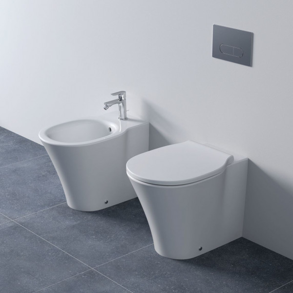 Back To Wall Bidet Ideal Standard CONNECT AIR 1 hole, 360x395x545mm White