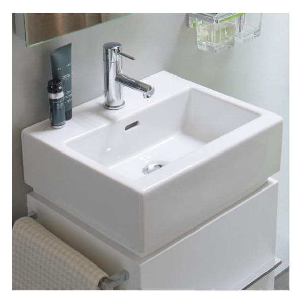 Cloakroom Basin Laufen LIVING CITY 1 hole, overflow 450mm White
