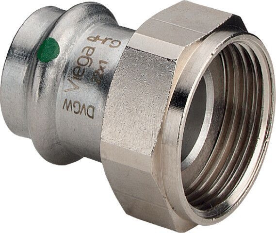 Viega Sanpress Inox Transition threaded connection and Flat sealing and SC-Contur 28x1x1/4mm Model 2363