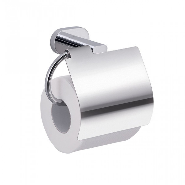 Gedy Toilet Roll Holder BERNINA with cover Chrome