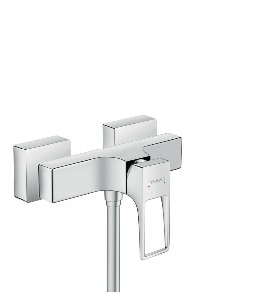 Hansgrohe Single lever shower mixer for exposed installation Metropol Chrome (74560000)
