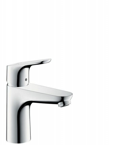Hansgrohe Basin Mixer Tap Focus Single lever 100 LowFlow 3.5 l/min with pop-up waste