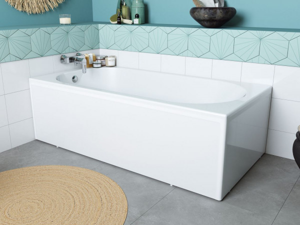 Allibert Bath Panels CLIP'S White 755 x 540-550 mm