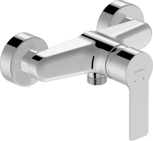 Wall Mounted Shower Mixer Duravit Serie A.1 Chrome