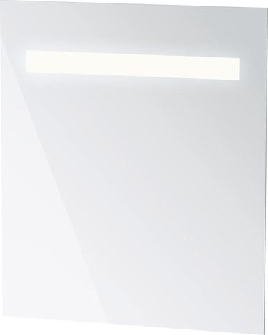 Illuminated Bathroom Mirror Duravit Ketho 650x750mm White Matt