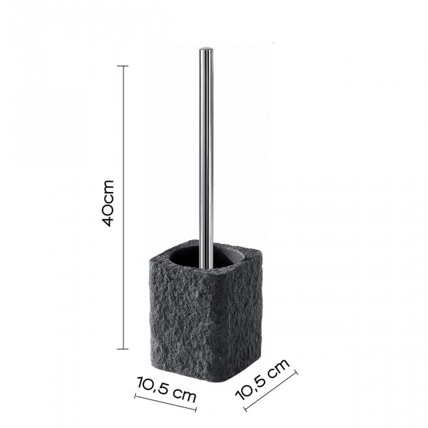 Toilet Brush Holder Gedy CANTON Anthracite